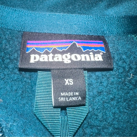 Patagonia Womens Better Sweater Jacket Dark Borealis Green Jeweltoned XS - Picture 10 of 10